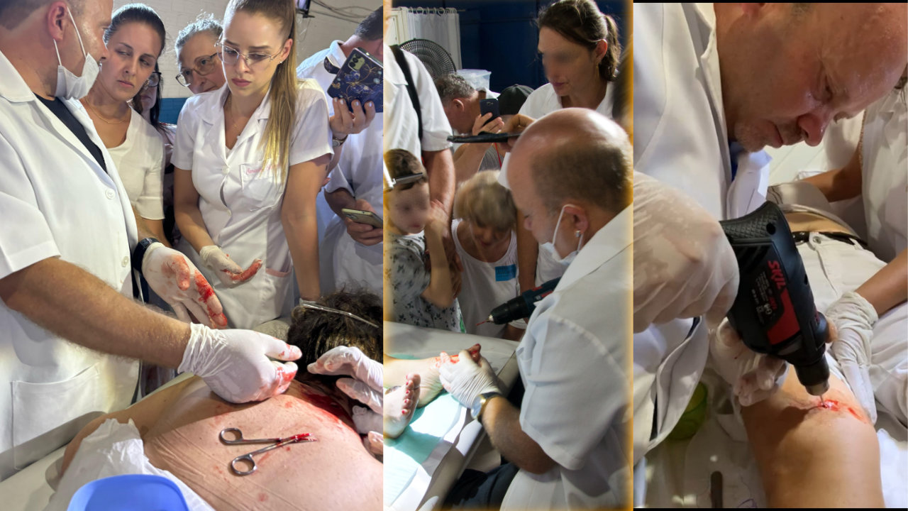 Marlon bei der Arbeit